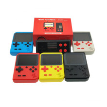 Portable Gaming Console 400 Retro Video Game Console Handheld Game Machine Supporting 2 Players and TV Connection